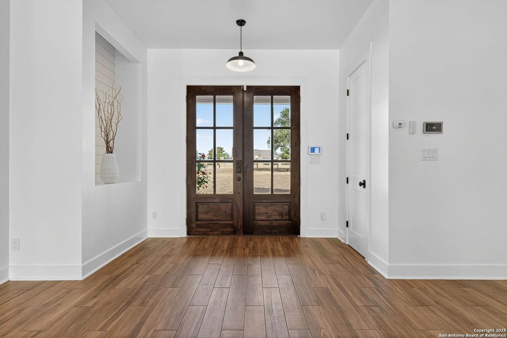 Kitchen and living area